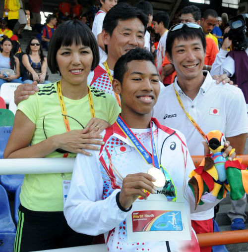 Abdul Hakim Sani Brown Family: Mother Akiko on the left