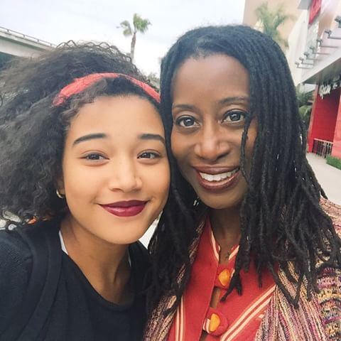 Amandla Stenberg's mother Karen Brailsford
