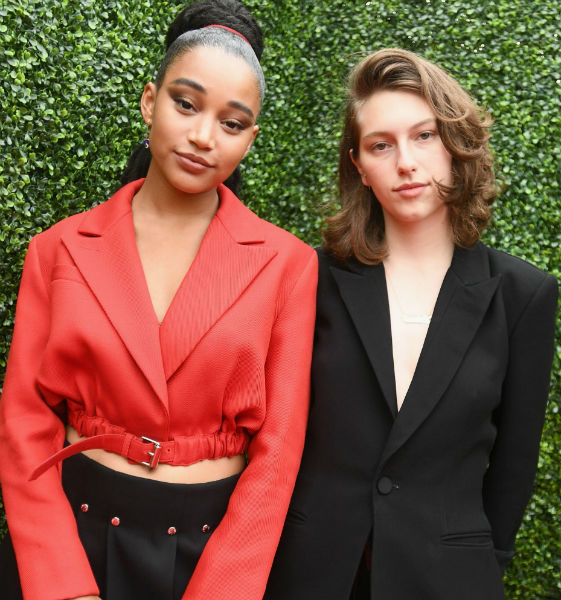 Amandla Stenberg with King Princess