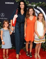Angie Harmon with her Daughters: Avery Grace Sehorn, Finley Faith Sehorn, Emery Hope Sehorn