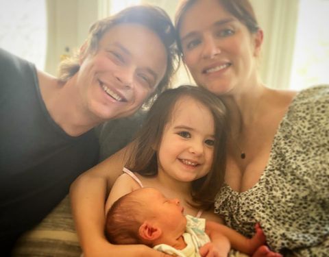 Anna Wood, Dane Dehaan and children