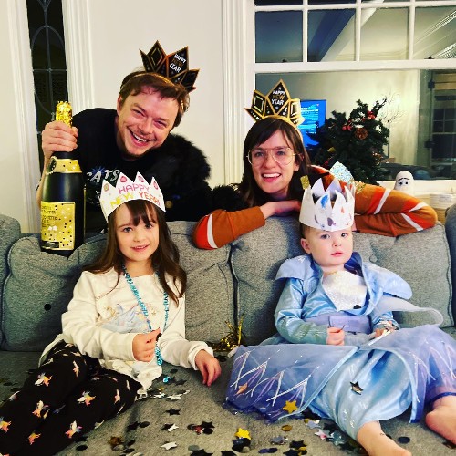 Anna Wood Family on Christmas