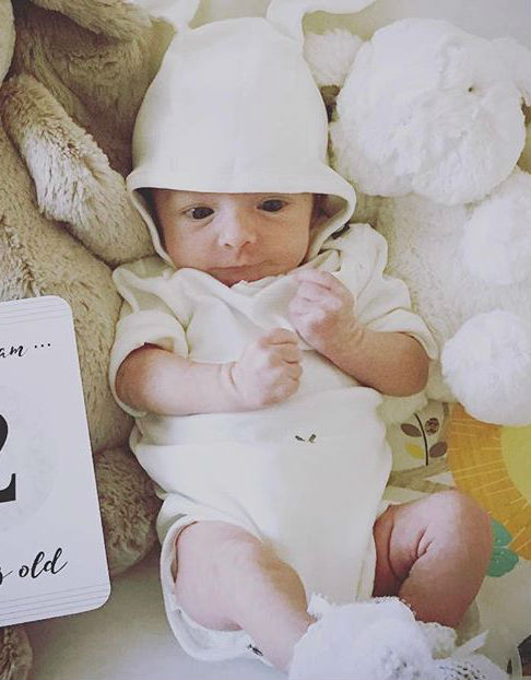 Anna Wood's daughter Bowie Rose Dehaan