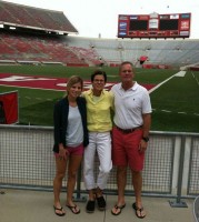 Ashton Meem with her parents- Lang Meem(father) & Molly Meem(Mother)