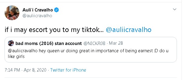 Auli'i Cravalho coming out as bisexual