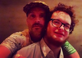 Balthazar Getty with son Cassius Paul