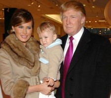 Barron Trump childhood