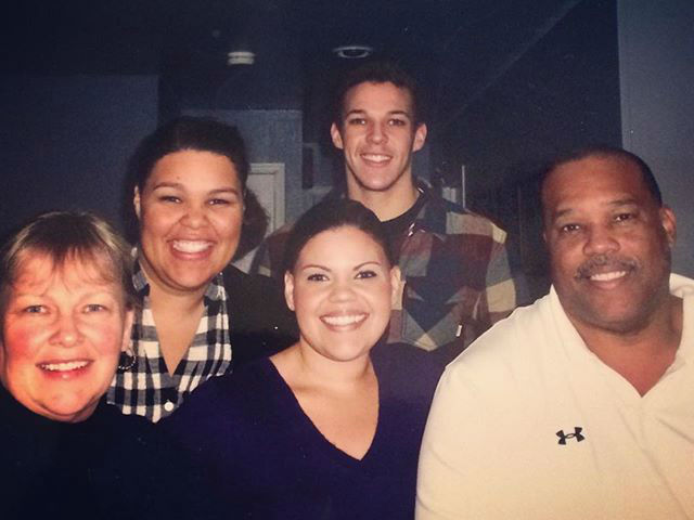 Britney Young family: Brother Dom, Sister Nicole, Mother Fred and father