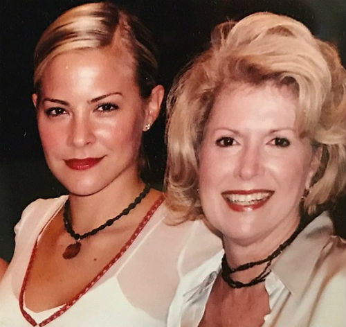 Brittany Daniel with her mother Carolyn Daniel