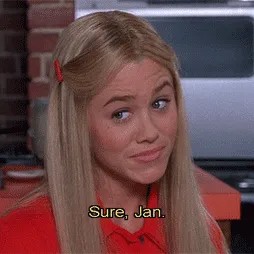 Christine Taylor- Sure Jan meme