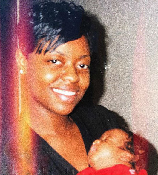 Coy Stewart with Mom