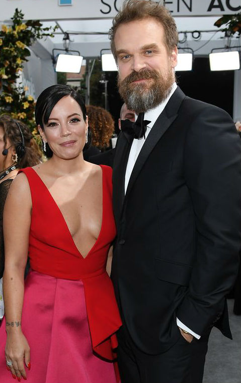 David Harbour & Lily Allen