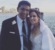 Deborah Fancher & Dinesh D'Souza wedding