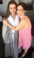Deborah Fancher with stepdaughter Danielle D'Souza