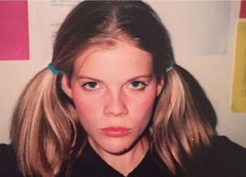 Emma Greenwell in her teens