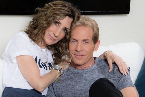 Ernestine Sclafani with husband Skip Bayless
