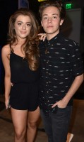 Ethan Cutkosky with his girlfriend Brielle Barbusca