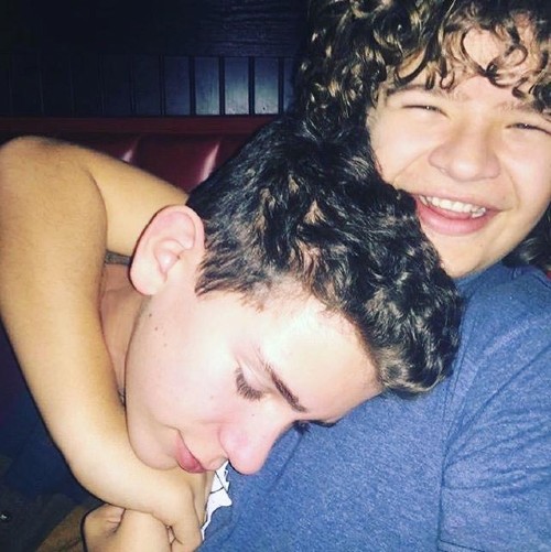 Gaten Matarazzo & Carmen Matarazzo