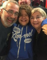 Gaten Matarazzo with grandparents