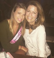 Grant Gustin's Mom and sister