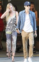 Grant Gustin with then girlfriend Hannah Douglas
