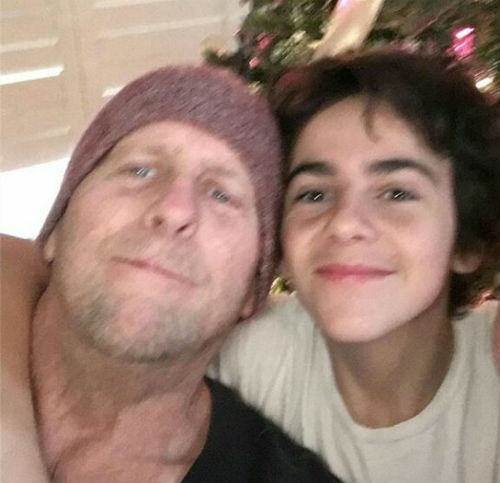 Jack Dylan Grazer with father Gavin Grazer