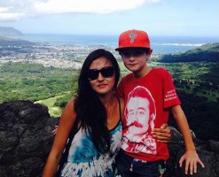 Jaeden Martell & Mom Angela Martell