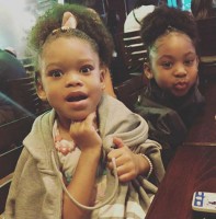 Jason Mitchell's daughters