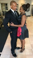Jemele Hill with boyfriend H wood