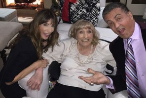 Jennifer Flavin with her Mother