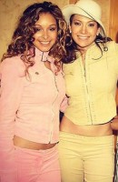 Jessica Caban with Jennifer Lopez