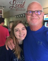 Jim Morris with daughter Jaimee