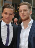 Joe Cole with brother