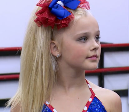 JoJo Siwa with her hair down