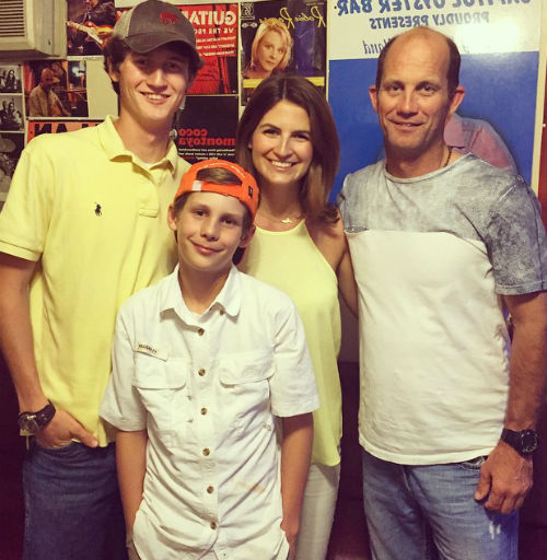 Kaitlan Collins Family: brothers- Brayden Collins & Cole Collins, father Jeff Collins