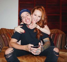 Madelaine Petsch with her Boyfriend Travis Mills