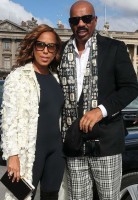 Marjorie Harvey with her husband Steve Harvey