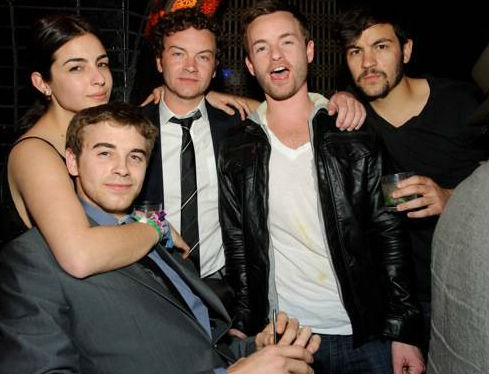 Alanna Masterson & brothers