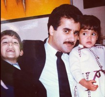 Melissa Fumero childhood: Father, brother