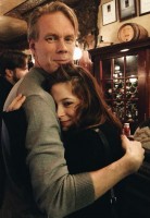 Mina Sundwall with father Fredrick Sundwall