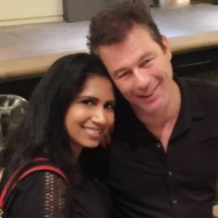 Mini Richard with her husband Rick