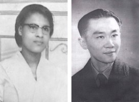 Mooji's parents- Euphemia Bartlett and Enos Moo-Young