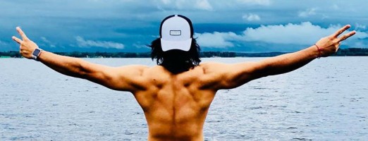 Neeraj Chopra in Finland (Training school)