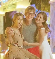 Phoebe, Rory, and Jennifer Gates