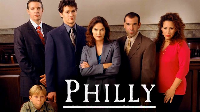 Rick Hoffman and the cast of 