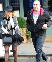 Rick Hoffman & Stephanie Waring on Date lunch