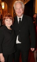 Rima Horton and Alan Rickman