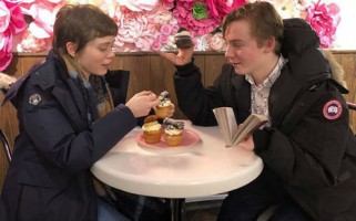 Sophia Lillis with Twin brother Jake Lillis