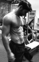 Tom Ellis shirtless