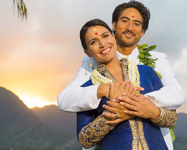 Tulsi Gabbard & Abraham Williams wedding